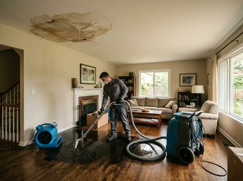attic-pipe-burst-ceiling-drip-008 — frequently asked questions, Water Damage Restoration & Carpet Care in New Freedom, PA